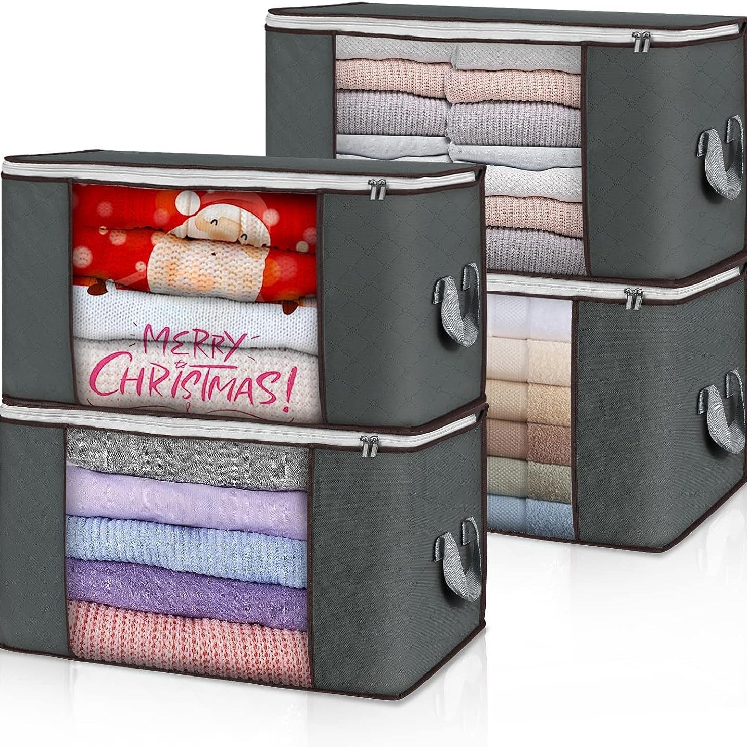 Bolsa de Almacenamiento de Edredón, Organizador de Ropa a Prueba de Humedad