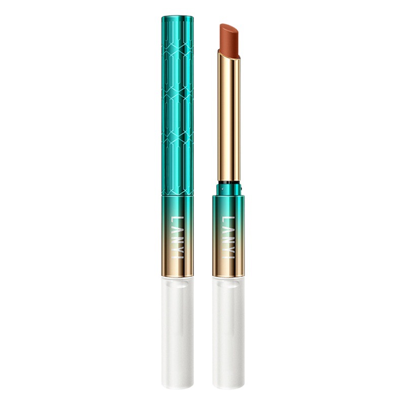 Lan Yi Imprint Color-Locking Raincoat Lipstick Does Not Fade and Does Not Stick to the Cup Lip Protection Waterproof Douyin Popular Cross-Border