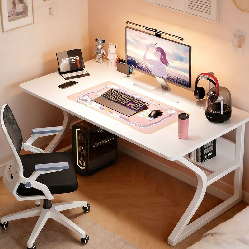 Home Desktop Computer Desk with Gaming Table, Bedroom Office Desk, Student Study Desk, Rental House Writing Desk Home Desktop Computer Desk with Gaming Table, Bedroom Office Desk, Student Study Desk, Rental House Writing Desk