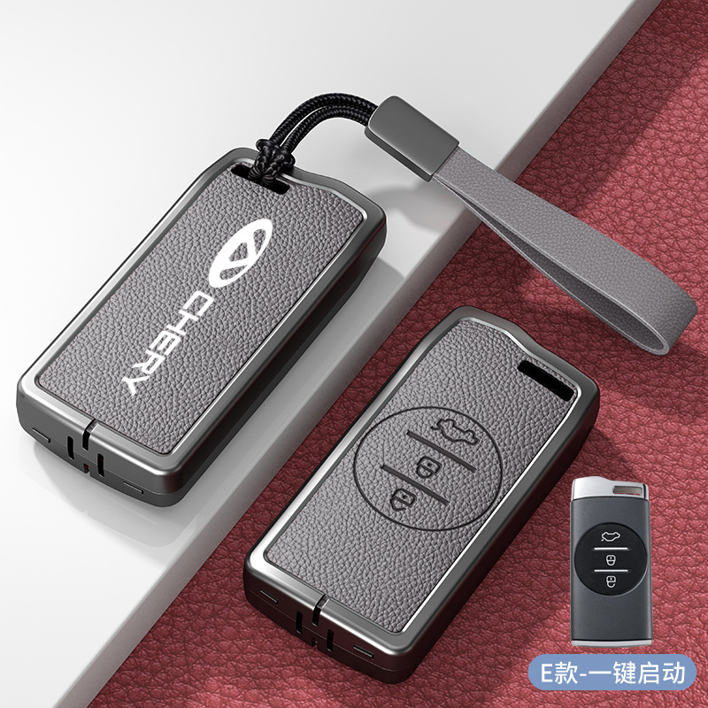 E 유형 회색 아연 합금 쉘 + 핸드 스트랩