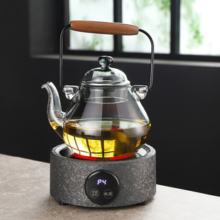 High-End Quality One-Click Opening Super Mini Electric Ceramic Stove Tea Maker Transforms into a Coffee Stove with Precise Temperature Control and Mini Portability