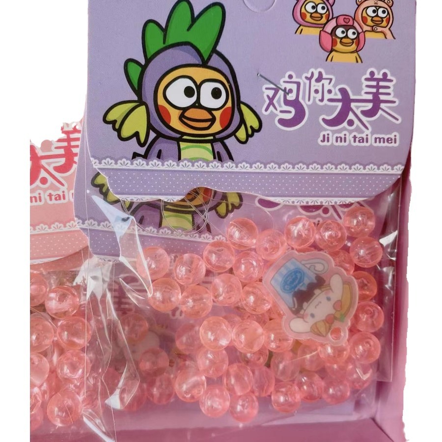 Niños de dibujos animados DIY material moldeado mano desgaste pulsera chica cadena mano joyería supermercado tienda 2 yuanes tienda por departamento