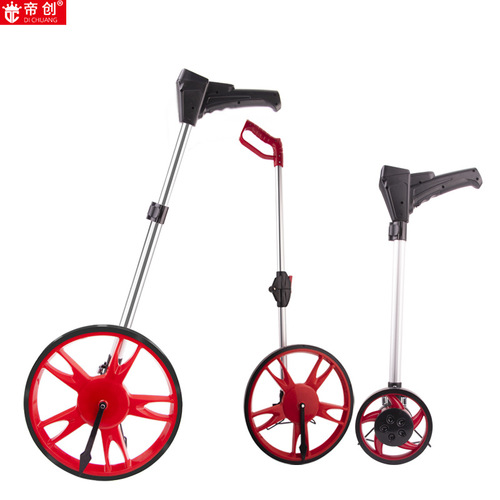 Manufacturer wholesale mechanical distance measuring wheel, digital display, electronic distance measuring wheel, handheld distance measuring instrument, manual distance measuring tool