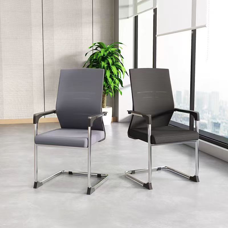 Bow-Shaped Office Chair, Computer Chair, Comfortable Home Chair for Long Sitting, Office Chair, Study Desk Stool, Chair, Conference Backrest Seat