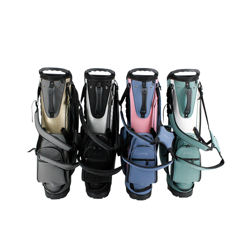 FUENTE Directo de fábrica Golf nylon Pu bolsa de bola impermeable conjunto LOGO Venta caliente transfronteriza