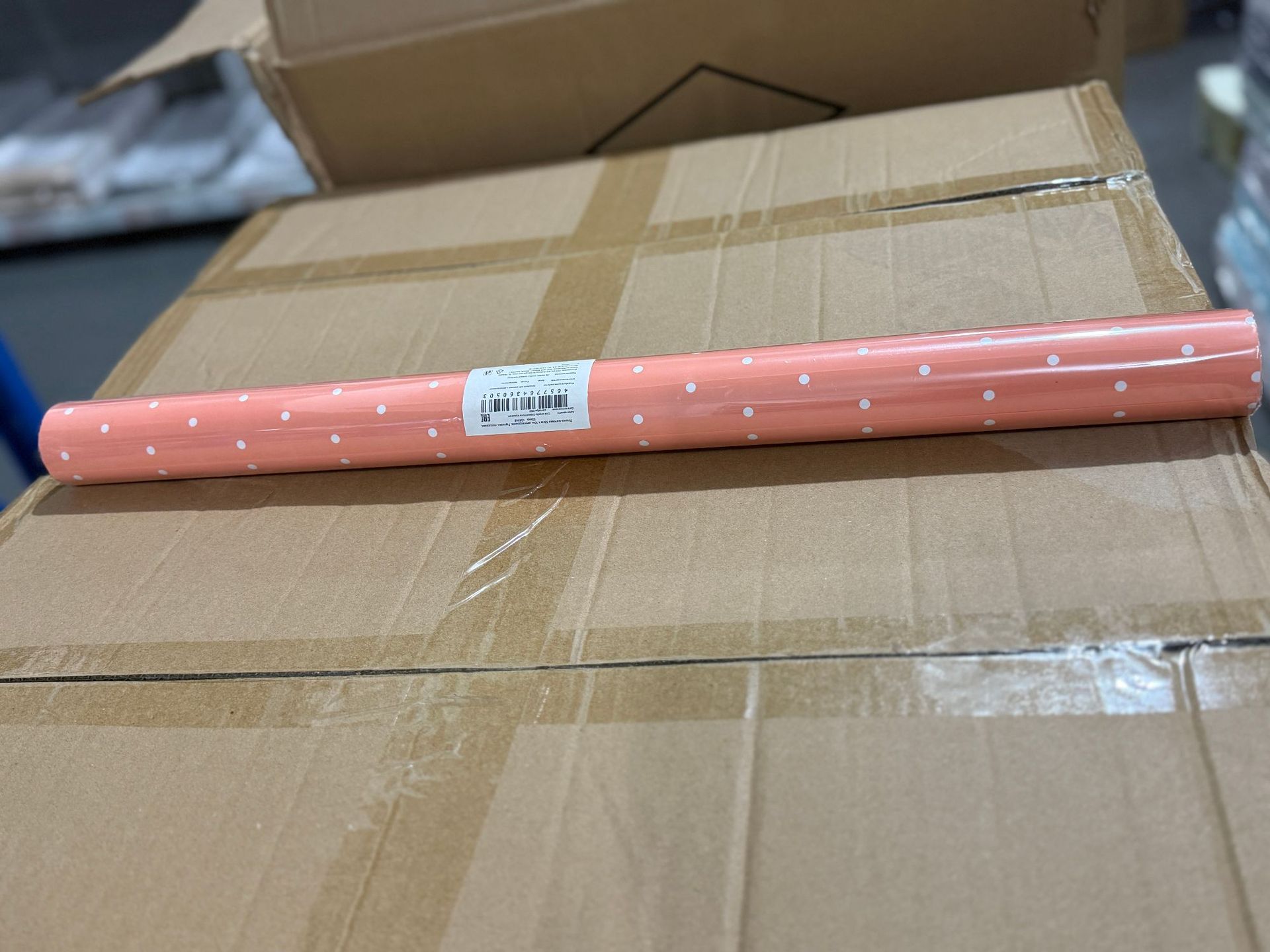 Etiquetado de papel de embalaje de flores, paquete de papel de ramo de flores en stock, no devuelve, no cambia