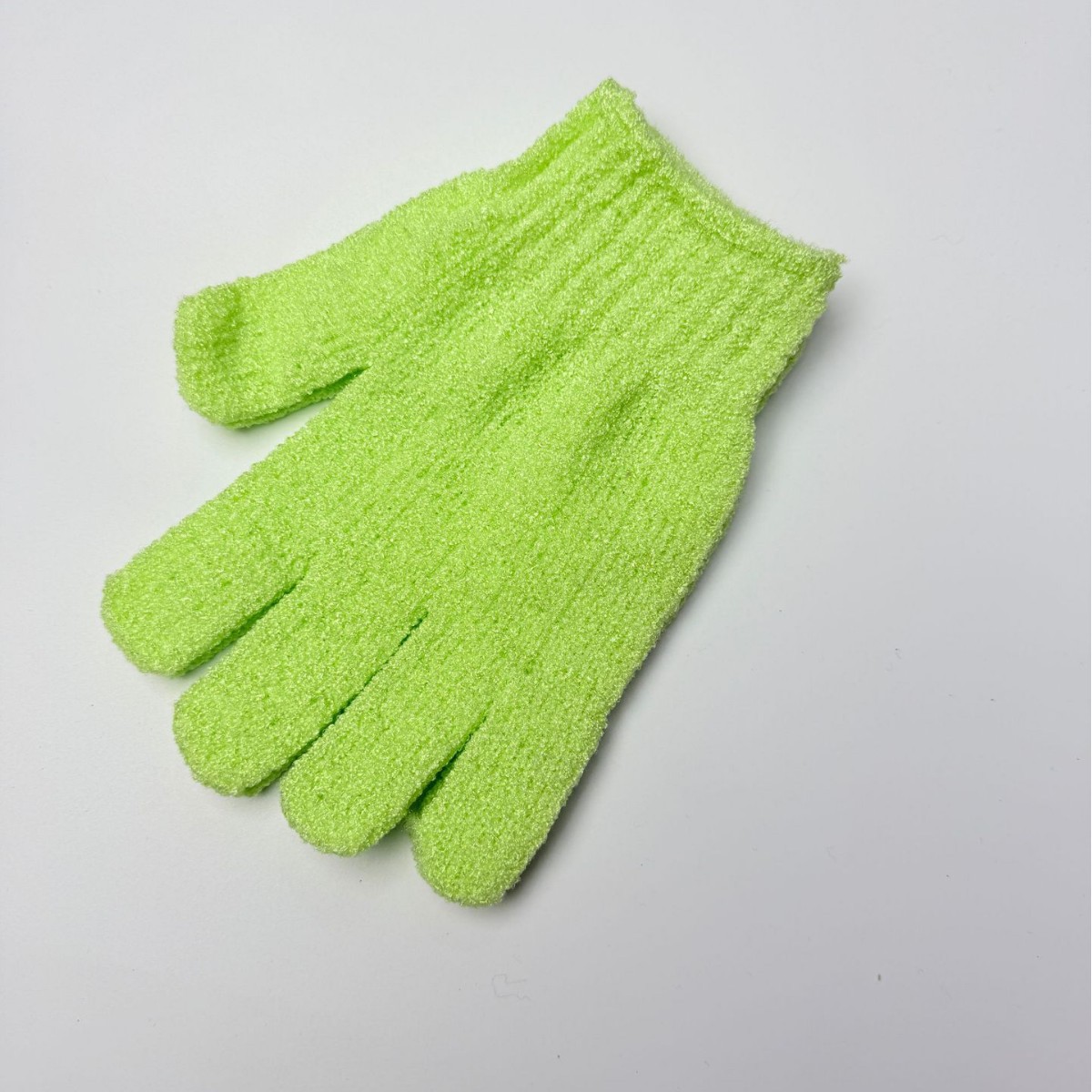 Guantes de baño de exfoliación de cinco dedos de nylon guantes de baño guantes de masaje guantes de spa fábrica de guantes de belleza