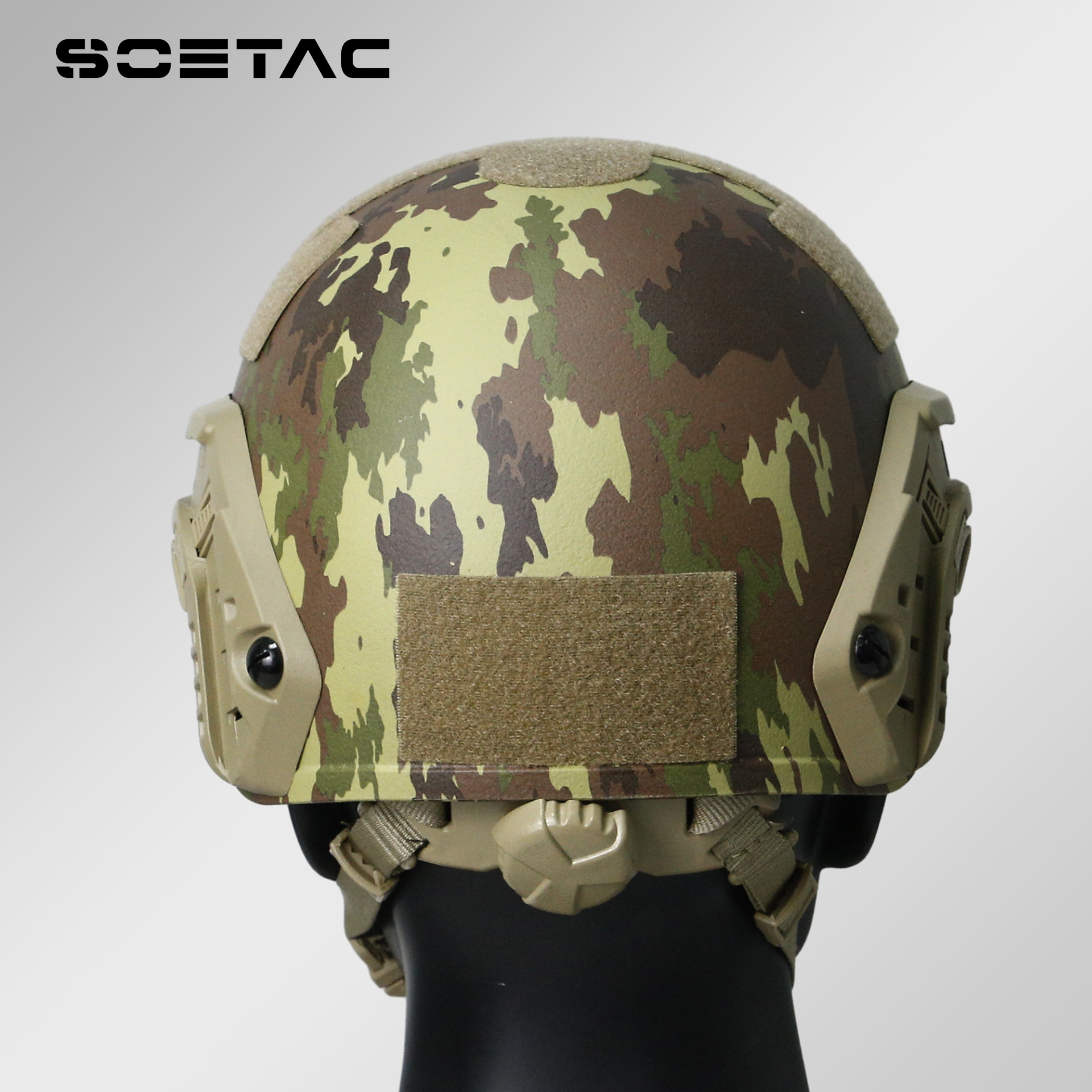 Fábrica directa fastmh casco ajustable camuflaje táctico casco militar ventiladores Equipo de acción de respuesta rápida