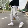 宽松薄款夏季潮流卫裤