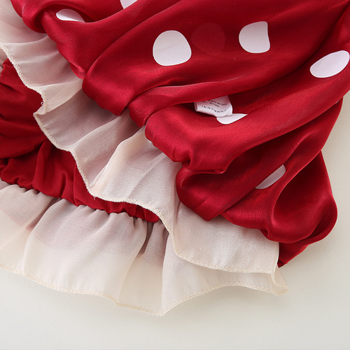 idea baby summer new one-piece baby girl Korean princess suspender skirt one-year-old dress 3153