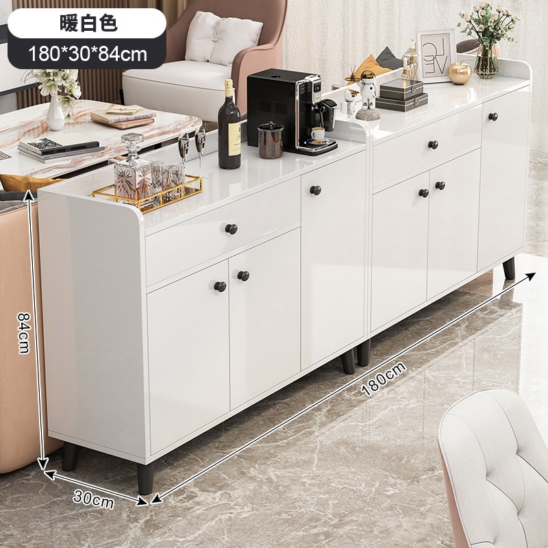 Fábrica de venta directa armario de té armario de comedor armario moderno simple sala de estar contra la pared integrada caja de almacenamiento