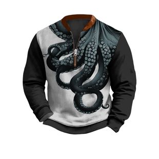 Zipper shirt source manufacturers 2024 Europe and the United States cross-border foreign trade 2024 Amazon men's vests 3D digital printing