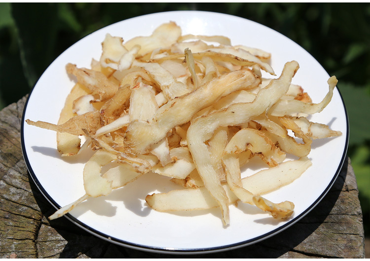 Dried Yu Zhu Solomon's Seal Root Slices 500g Yu Zhu Polygonatum odoratum TCM Herbal Tea and Soup Ingredient specifications
