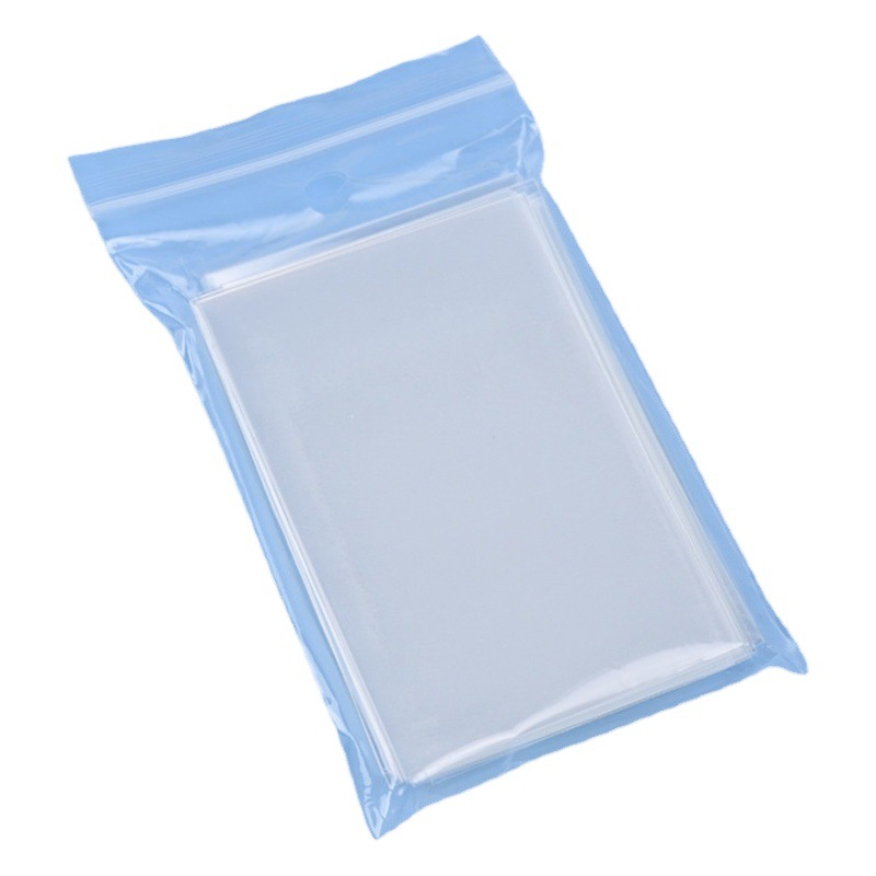 20-seda de alta transparente CPP Tarjeta de película de 3 pulgadas álbum de tarjeta pequeña Goo titular de la tarjeta estudiante de 6 pulgadas Barra de escritura Bang Polaroid palomitas de maíz