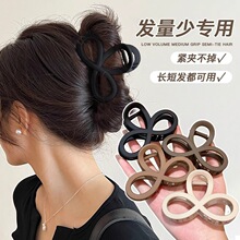 抓夹女2025新款高级感后脑勺网红盘发发夹中号头发鲨鱼夹子头饰品