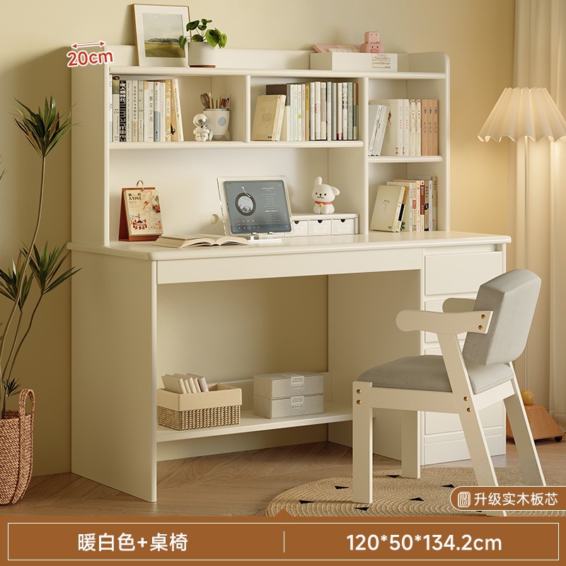 Escritorio de madera sólida escritorio de estudio para estudiantes en el hogar escritorio de escritorio estante de dormitorio escritorio de escritorio para adultos