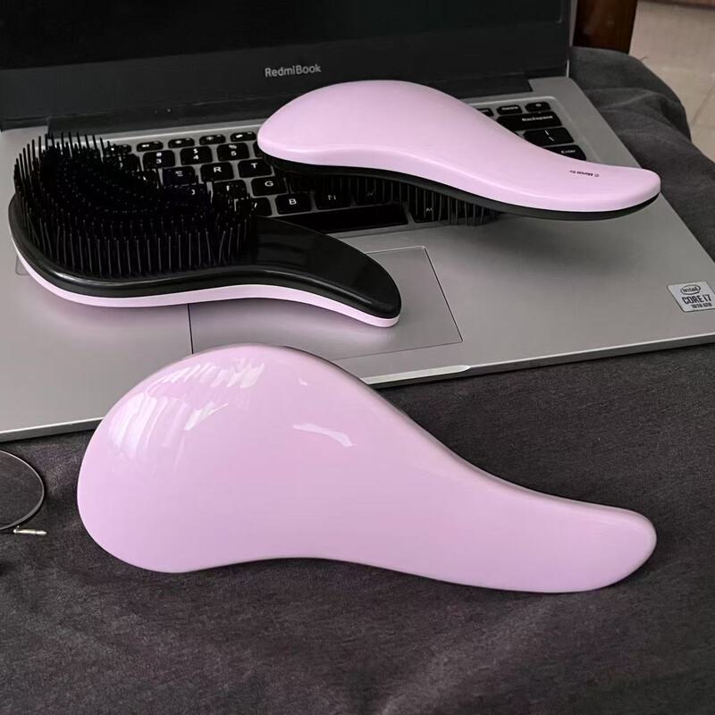 犬用コーム、TT歯の滑らかなヘアコーム、ペット専用マッサージコーム、ふわふわアーティファクト用品、浮き毛取りエアクッション|undefined