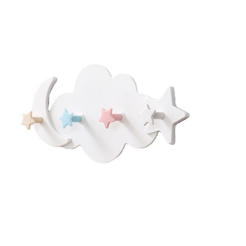Xingyue Yunduo hook wall-mounted hole-free small object adhesive hook bathroom toilet door bag hat coat hook