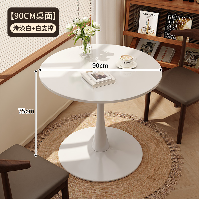 직경 90CM 올 화이트