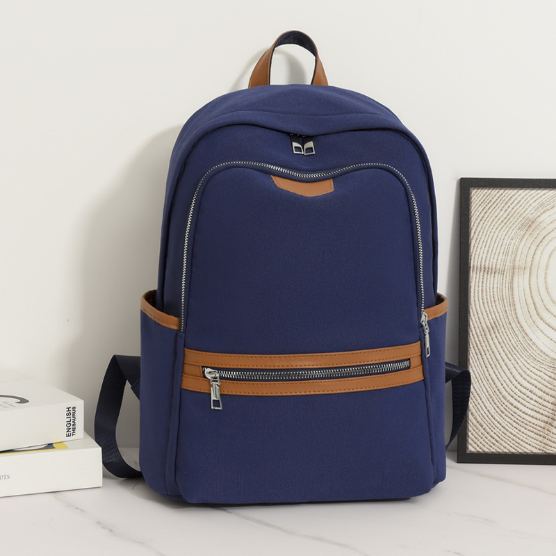 Backpack Oxford cloth commuting student travel leisure bag large capacity women's backpack_voghion.com