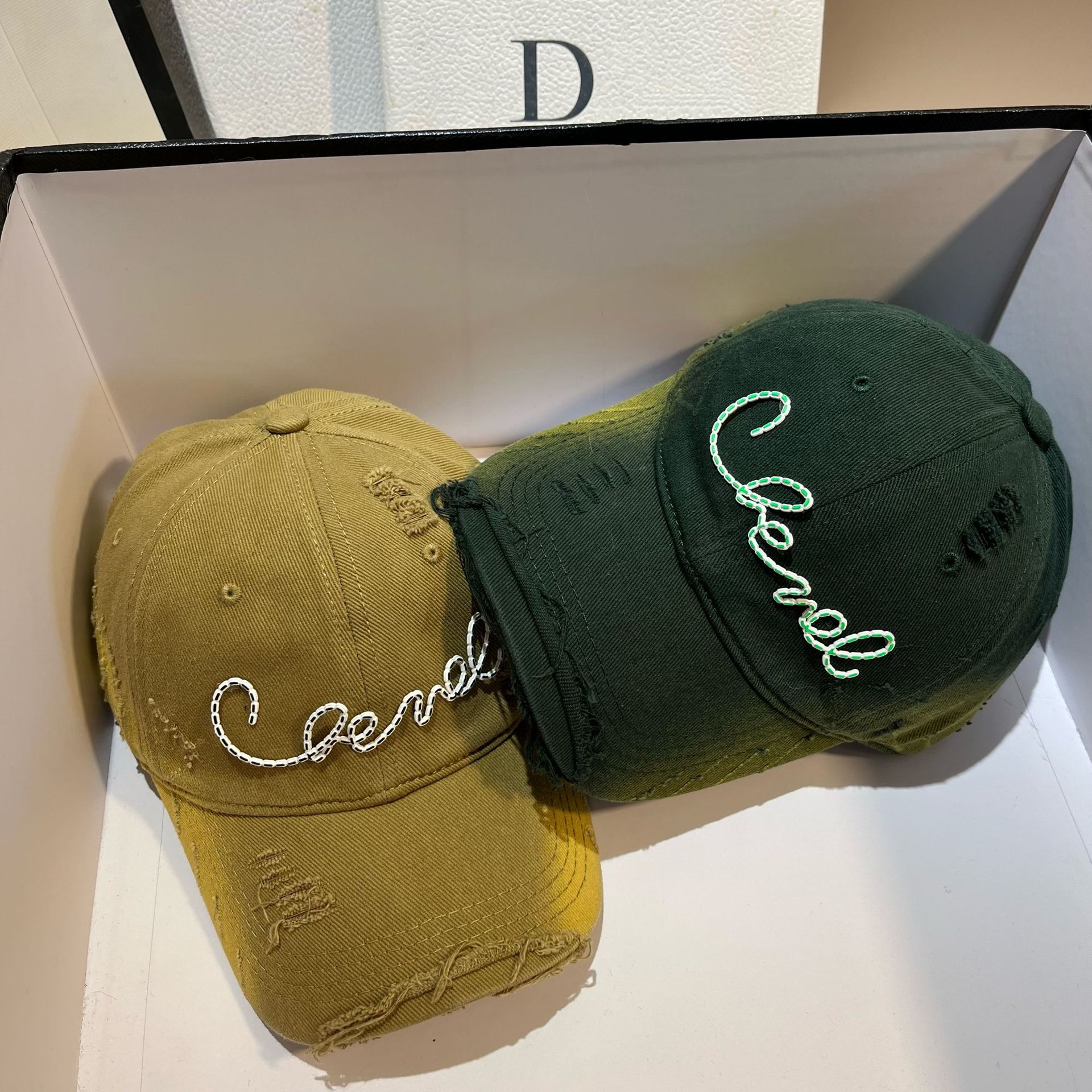 American Youth Street Versatile Washed Cotton Baseball Fashionable Small Fragrance Spring and Autumn New Personalized_voghion.com