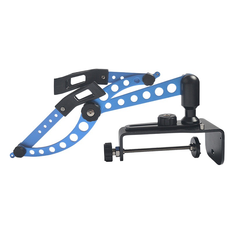 Multifunctional aluminum alloy adjustable fishing rod bracket raft fishing boat sea fishing boat fishing rack large object fishing bold supplies