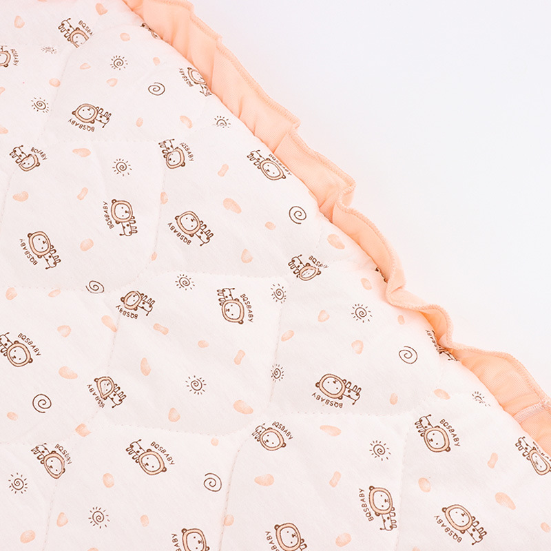 Edredón recién nacido bebé coral fleece algodón bolsa edredón bebé Otoño e Invierno pequeño edredón de dibujos animados sala de entrega edredón