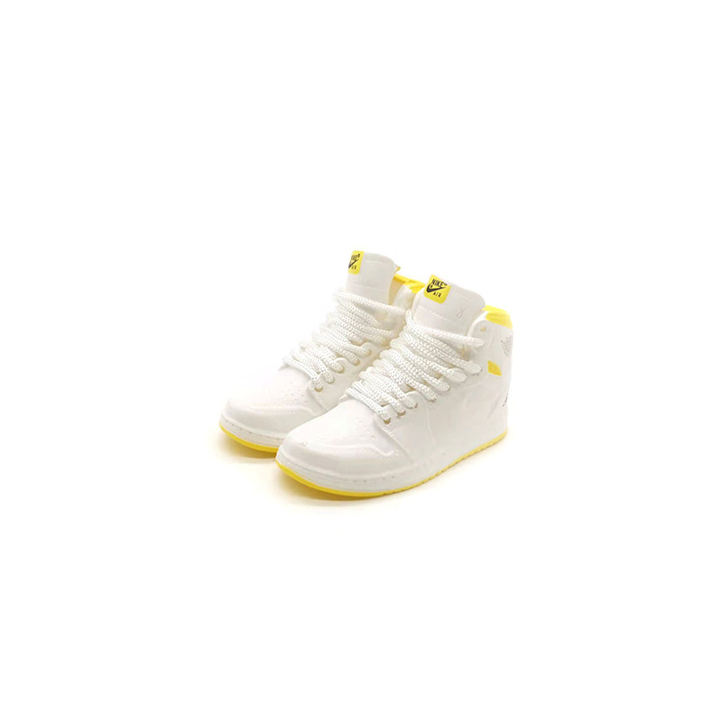 Aj Naked Shoes 3D Stereo Basketball Shoe Model Small Shoe Hand Model Labubu Labubu Baby Clothes Keychain
