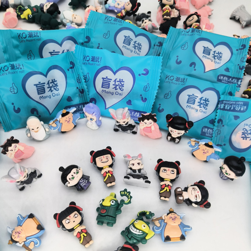 哪吒盲袋哪吒盲盒哪吒洞洞乐迷你扭扭蛋卡通小玩具六一儿童节礼物|undefined