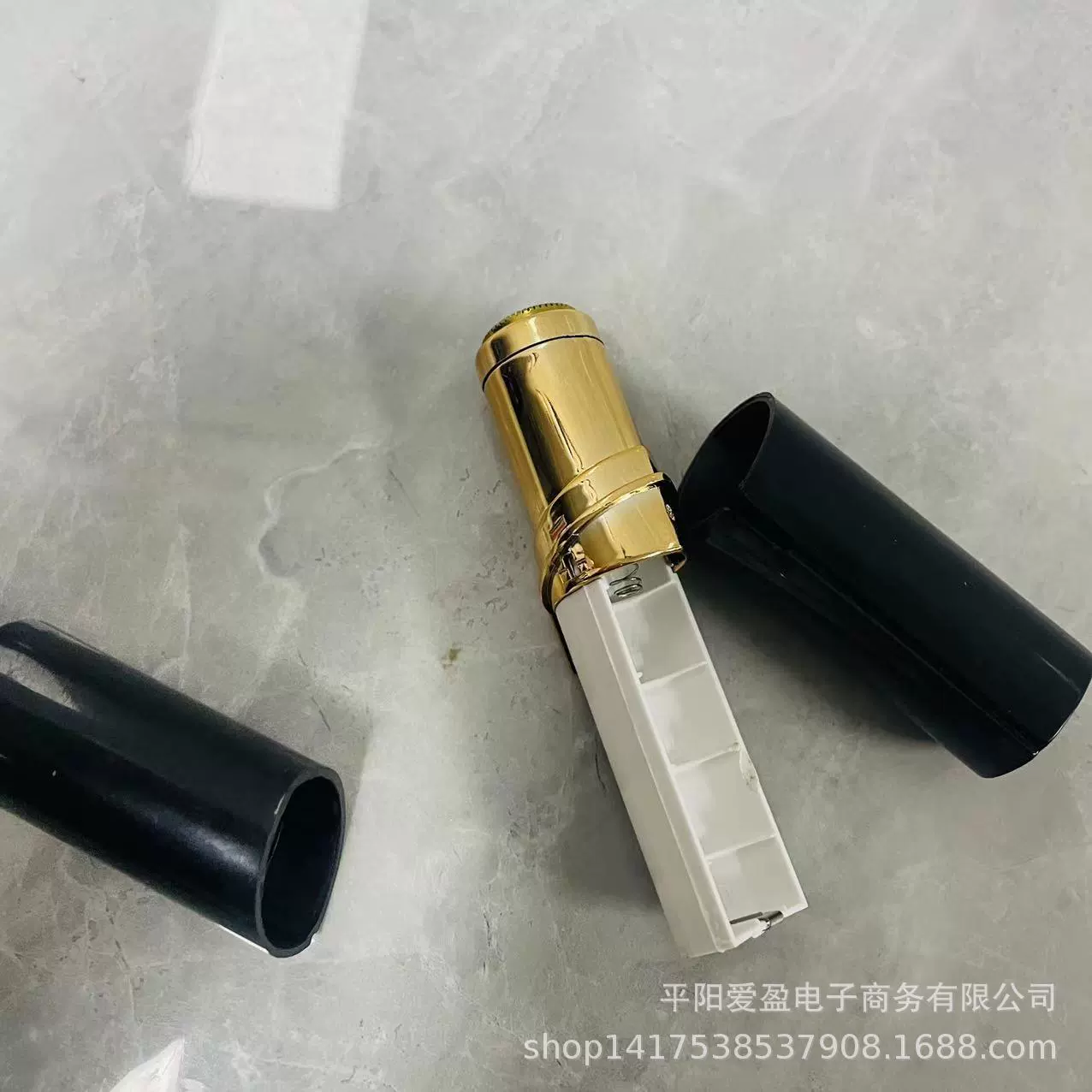 Lipstick for face, hair removal