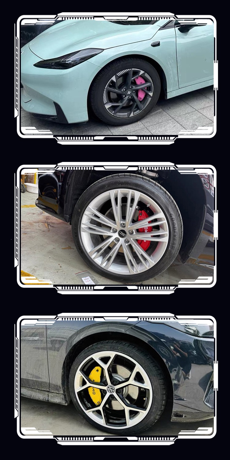Xiaomi Su7/Yu7 Brake Caliper Cover, Special Car-Specific Abalone Cover Pro/Max Caliper Spray Paint Color Change Modification Parts