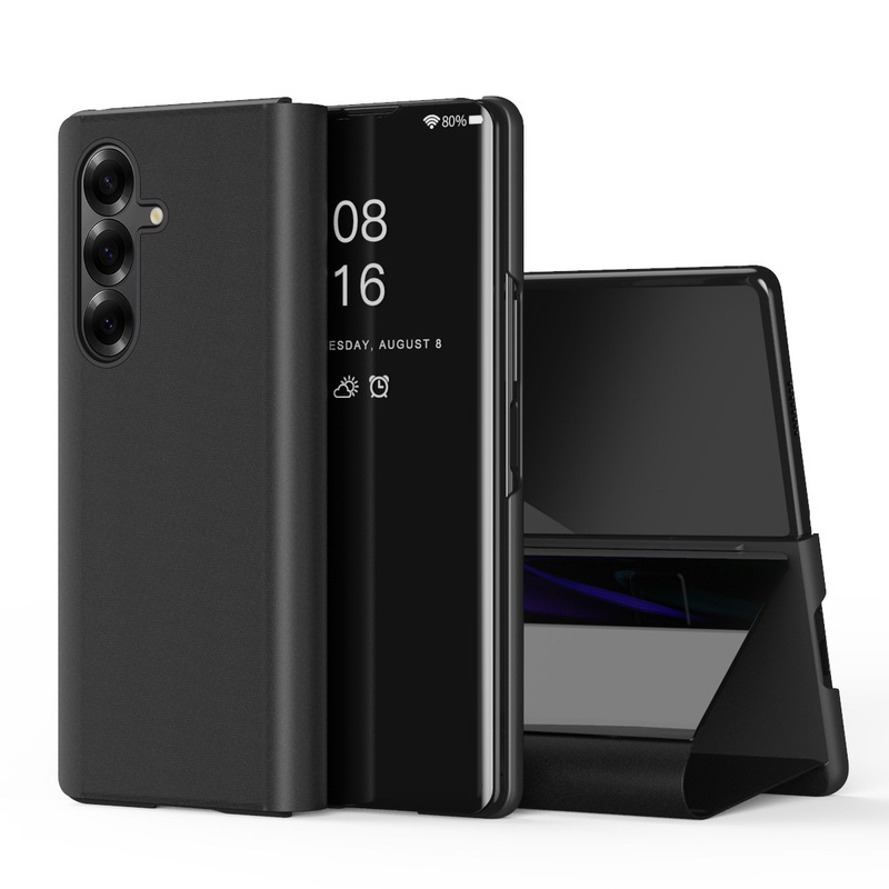 Suitable for Samsung Z Fold8 Ultra Phone Case, Electroplated Mirror Surface, 7/6 Three-Dimensional Stand Flip Cover Folding Protective Case Suitable for Samsung Z Fold8 Ultra Phone Case, Electroplated Mirror Surface, 7/6 Three-Dimensional Stand Flip Cover Folding Protective Case