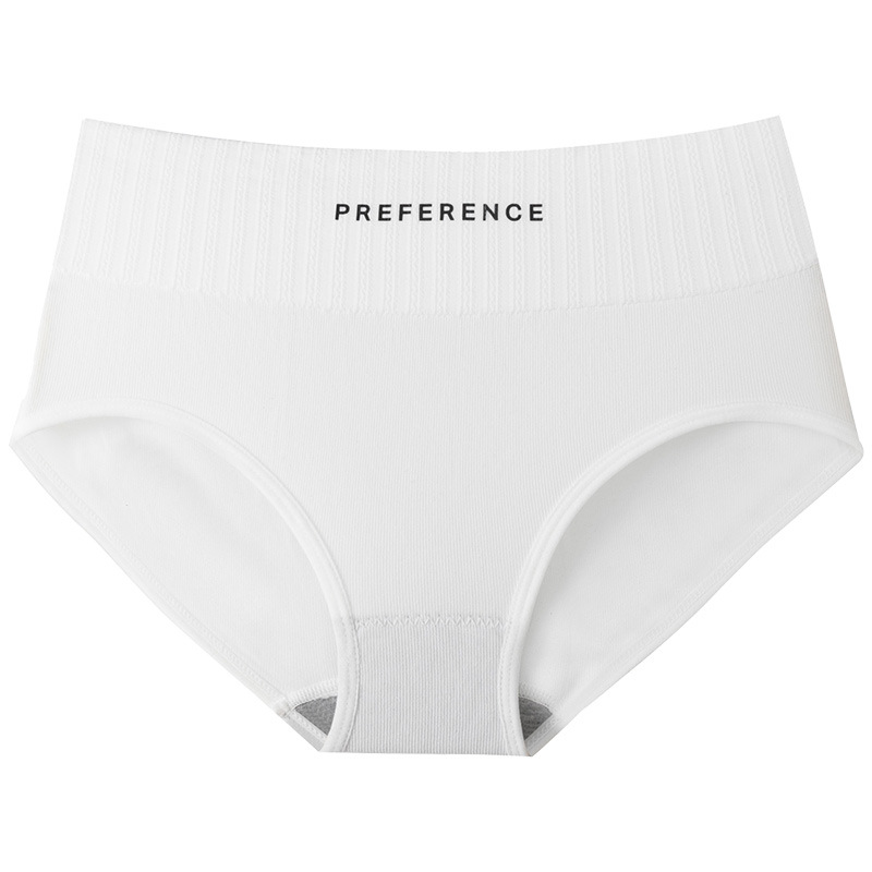 Ropa interior de mujer Verano de cintura media algodón antibacteriano inferior entrepierna triángulo de niña pantalones cortos cabeza sin costuras estilo deportivo ropa interior de niña