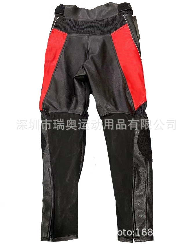 Traje de ciclismo de caballero de cuero fuera de la carretera armadura traje de carreras resistente a la caída traje de carreras cálido ciclismo pantalones traje doméstico