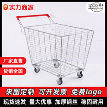 批发物流仓储超市货物折叠物流手推车仓库搬运万向轮仓储方车厂家