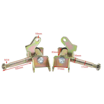 Atv Beach Bike Go-Kart Accessories 110Cc Little Bull Little Dinosaur Drum Brake Steering Adjustment Rocker Arm Handlebar (Sükan sisteminin digər hissələri) - drum-brake-horn