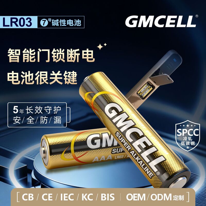 Battery Size 5, Size 7, Aa Battery, Fingerprint Lock Remote Control Battery, Size 5, Size 7 Alkaline Battery, Dry Battery Wholesale