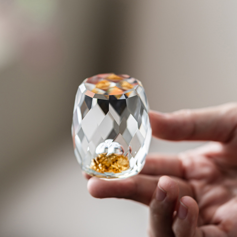 High-End Crystal Glass Teapot Lid Holder Household Tea Table Cup Lid Tea Pet Ornaments Tea Set Tea Art Tea Ceremony Accessories High-End Crystal Glass Teapot Lid Holder Household Tea Table Cup Lid Tea Pet Ornaments Tea Set Tea Art Tea Ceremony Accessories