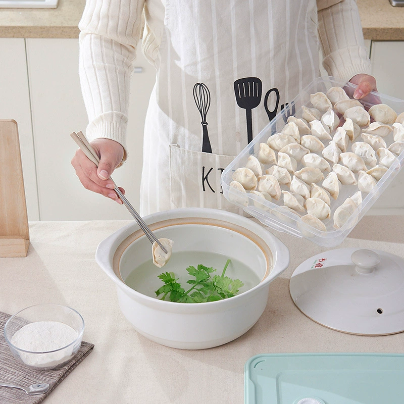Multi-layer Stackable Dumpling Storage Box, Household Refrigerator Freezer Safe, 2–4 Layers