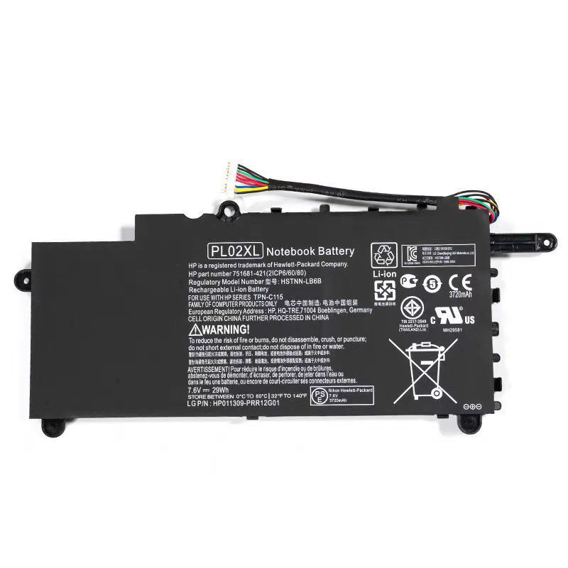 Suitable for Hp Hp Pavilion Tpn-C115 Pl02Xl 11-N029Tu Notebook Battery