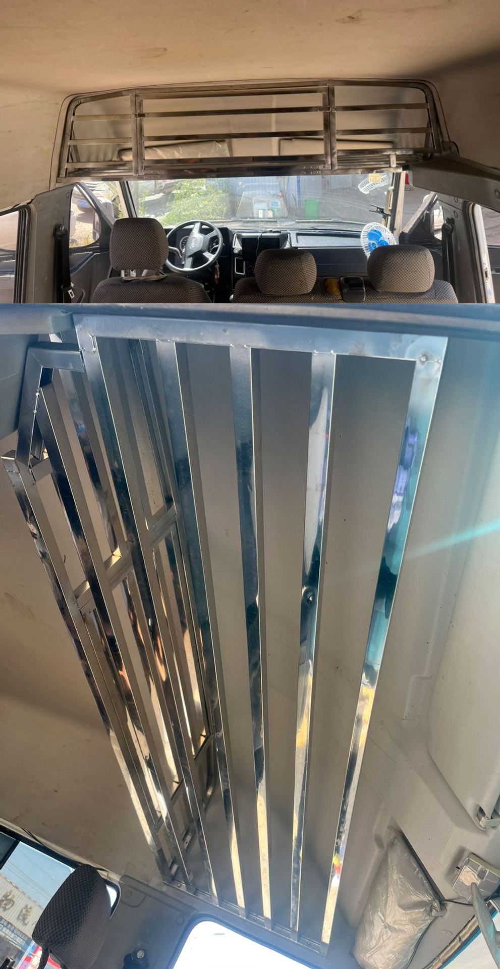 Datong V80 In-car Foton Tuyao Cab Roof Luggage Rack Storage Rack Storage Rack Full Shun Fushunwei