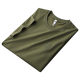 European Heavy Silk Cotton Short-sleeved T-shirt Men's Slim-fit Fashion High-end Embroidered Round Neck Half-sleeved Men's Base Shirt Trendy