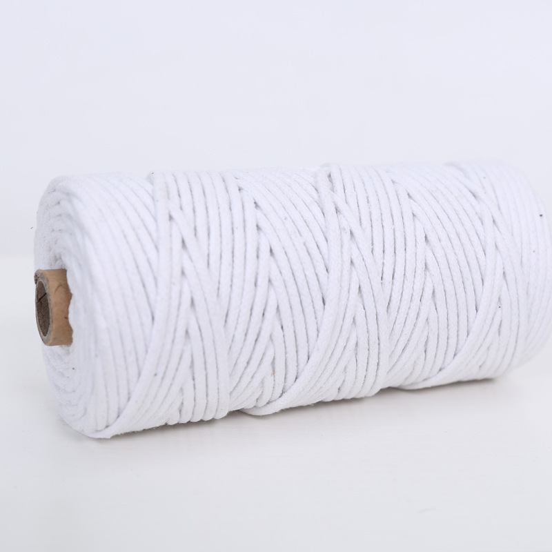 多规格彩色2mm3mm4mm材料手工艺品编织绳子手工手搓编织绳子棉绳|undefined