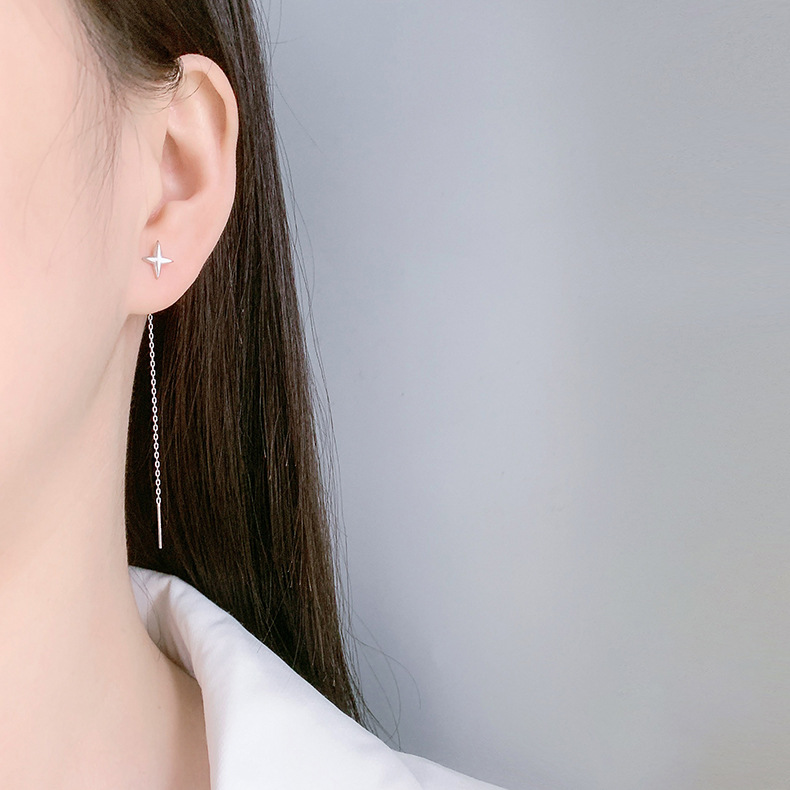 Fashion Star Copper Plating Ear line 1 Pair