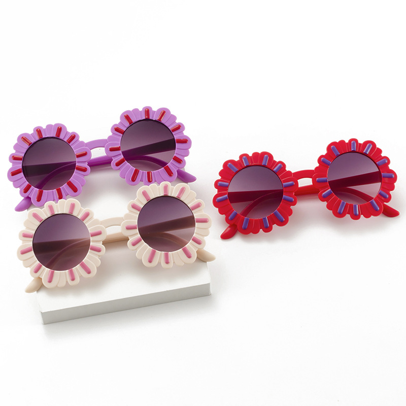 children's funny sunglasses solar-powered