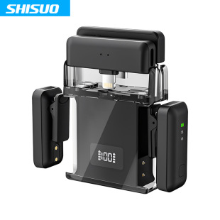 Cross-border explosions wireless collar clip microphone microphone live broadcast special equipment one drag two capacitor radio wheat factory store