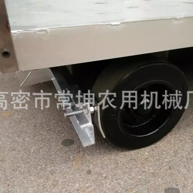 厂家定 制 3吨不锈钢拖车 叉车牵引