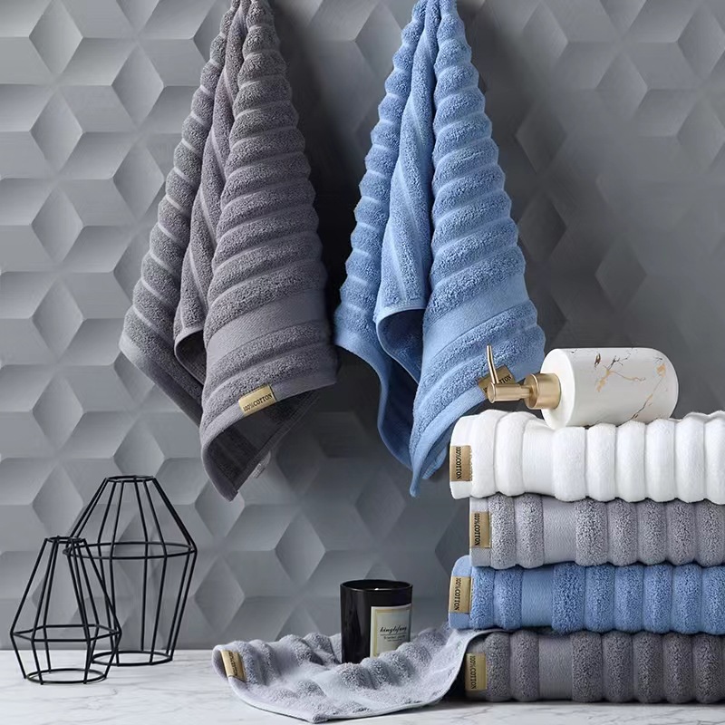 Factory Wholesale Pure Cotton Towels for Men and Women, Household Soft Bath Towels Not Shedding Hair, Corporate Gift Towels Customization