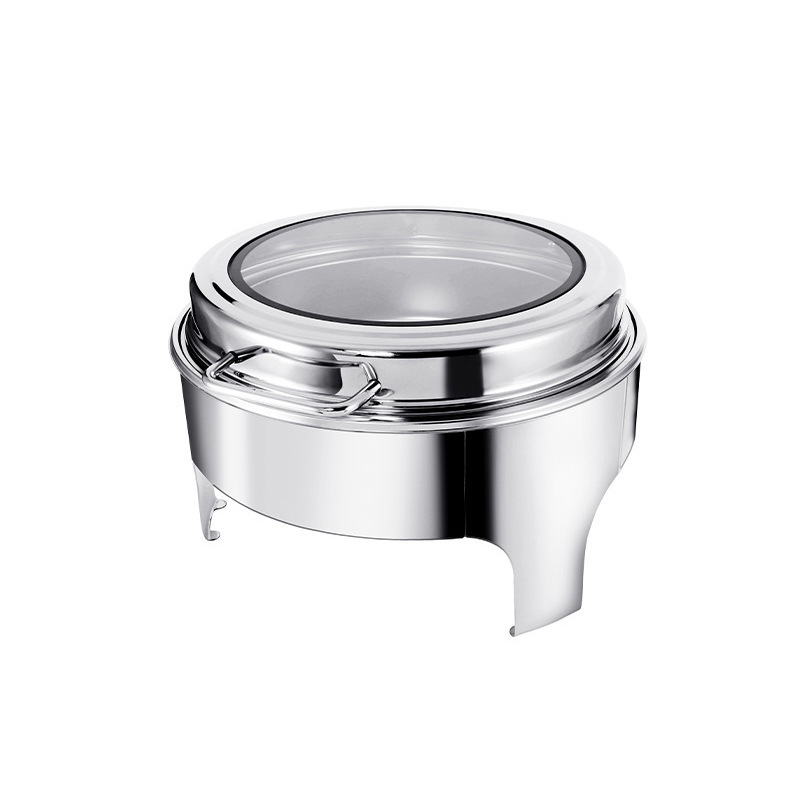 ステンレスビュッフェ食事炉油圧式緩降蓋ホテルレストラン商用布菲炉chafing dish|undefined