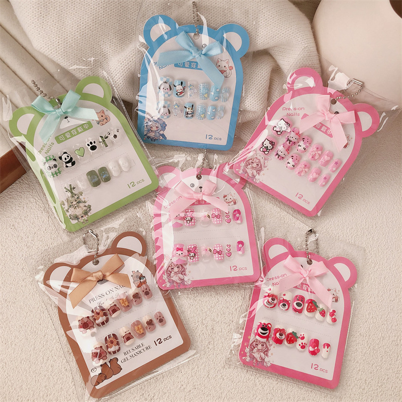 Parche de uñas de joyería para niñas